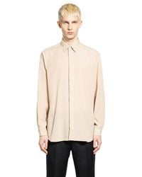 Lardini - Linen Tencel Shirt - Lyst