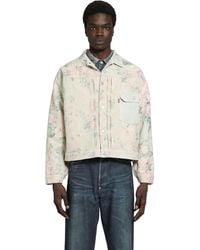 Junya Watanabe - X Levi's Flower Print Jacket - Lyst