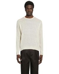 Ssstein - Wool Knit Crewneck Sweater - Lyst