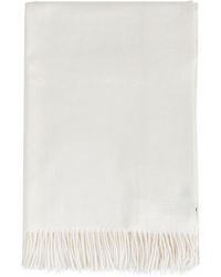 Max Mara - Cashmere Logo Stole - Lyst