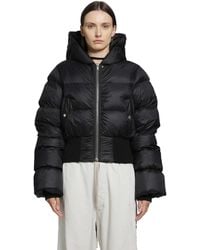 Rick Owens - Tower Cinched Hooded Jacket - Lyst