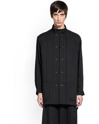 Yohji Yamamoto - Padded Shirt Jacket - Lyst