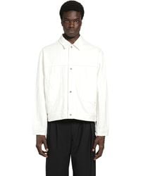 Studio Nicholson - Crinkle Denim Jacket - Lyst