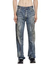 Mastercraft Union - Show Relaxed Gurisu Dirty Vintage Jeans - Lyst