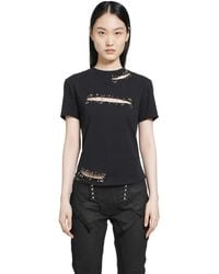 Dilara Findikoglu - Safety Pin T-Shirt - Lyst