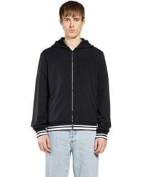 Gucci - Technical Jersey Zip-Up Hoodie - Lyst