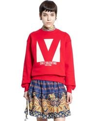 Valentino - Chez Cotton Sweatshirt - Lyst