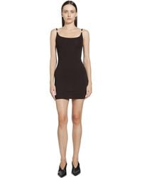 Gucci - Jersey Dress With Horsebit - Lyst