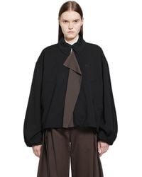 Loewe - Viscose Wool Harrington Jacket - Lyst