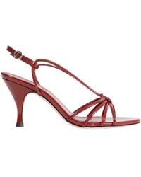 Aeyde - Solange Patent Leather Sandals - Lyst