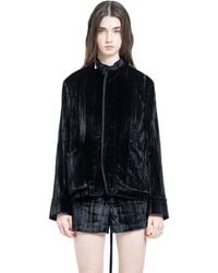 Ann Demeulemeester - Zaya Fluid Shirt Jacket - Lyst