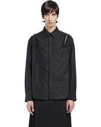 Simone Rocha - Ruffle Slash Shirt - Lyst
