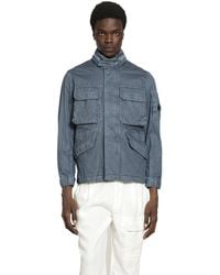 C.P. Company - 50 Fili Wax Field Jacket - Lyst