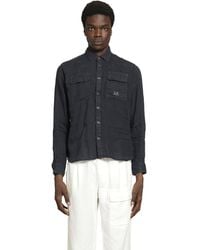 C.P. Company - Lightweight Linen Shirt - Lyst