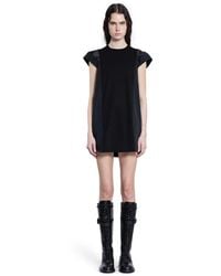 Sacai - Poplin X Cotton Jersey Dress - Lyst