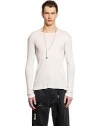 Ann Demeulemeester - Cotton Rib Jersey - Lyst