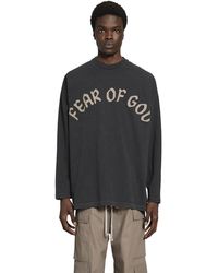 Fear Of God - Printed Long Sleeve Tee - Lyst