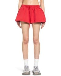 Balenciaga - Lion Football Shorts Mini Skirt - Lyst