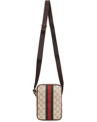 Gucci - Gg Mini Bag With Web - Lyst