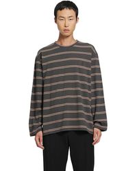 Jil Sander - Cotton Crewneck Long Sleeve T-Shirt - Lyst