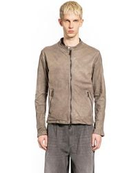 Giorgio Brato - Vegetal Lambskin Biker Jacket - Lyst