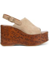 Chloé - Wedge Sandals "Maxime" - Lyst