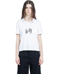 Ann Demeulemeester - Fanie Standard Fit T-Shirt - Lyst