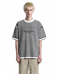 Balenciaga - Cotton Short Sleeve T-Shirt - Lyst