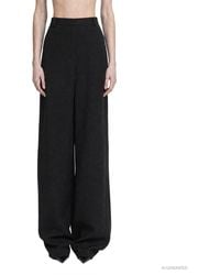 Balenciaga - High-Waisted Barrel Pants - Lyst