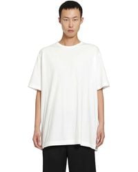 Yohji Yamamoto - Soft Single Jersey Ss Tee - Lyst