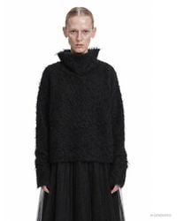 Marc Le Bihan - Fluffy Mohair Turtleneck Sweater - Lyst