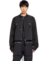 Thom Krom - Nylon Bomber Vest - Lyst