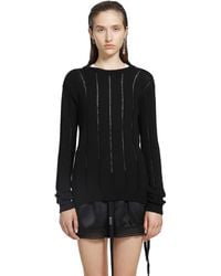 Ann Demeulemeester - Nese Open Back Sweater - Lyst