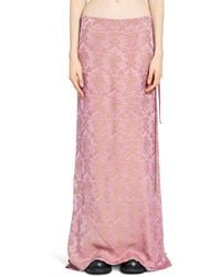 Ann Demeulemeester - Sheila Long Bias Skirt - Lyst
