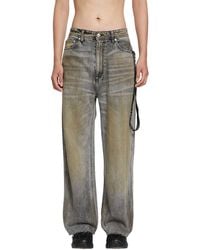44 Label Group - 'Drag Me To Hell' Soil Denim Pants - Lyst
