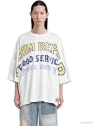 Kapital - 20/- Jersey Katabira Huge-T (Denim Repair) - Lyst