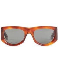 Gucci - Rectangular Frame Sunglasses - Lyst