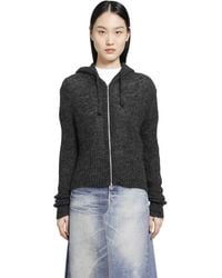 Our Legacy - Compact Hood Zip-Up Sweater - Lyst