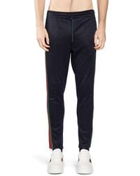 Gucci - Technical Jersey Track Pants - Lyst