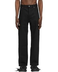 Balenciaga - Curved Knee Jeans - Lyst