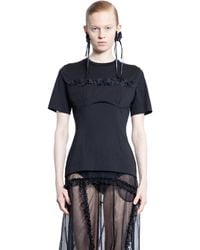 Simone Rocha - Balconette Bust T-Shirt - Lyst