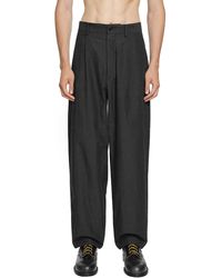 Undercover - Cotton Linen Ramie Pants - Lyst