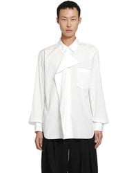 Comme des Garçons - Panelled Cotton Shirt - Lyst