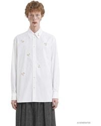 Simone Rocha - Turbo Beaded Easy Shirt - Lyst