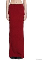 Marc Le Bihan - Stretch Nylon Twill Long Skirt - Lyst