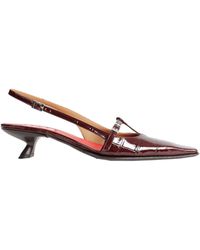 Marni - Kitten Heel Slingback Pumps - Lyst