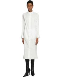 Balenciaga - Draped Back Dress - Lyst