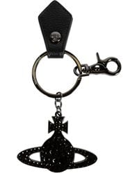Vivienne Westwood - Hammered Orb Keyring - Lyst