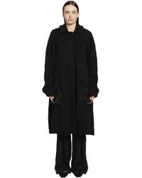 PAULINE DUJANCOURT - Annie Alpaca Hand-Knit Coat - Lyst