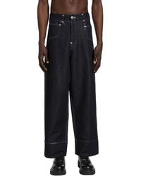 Junya Watanabe - X Levi's Linen Denim Trousers - Lyst